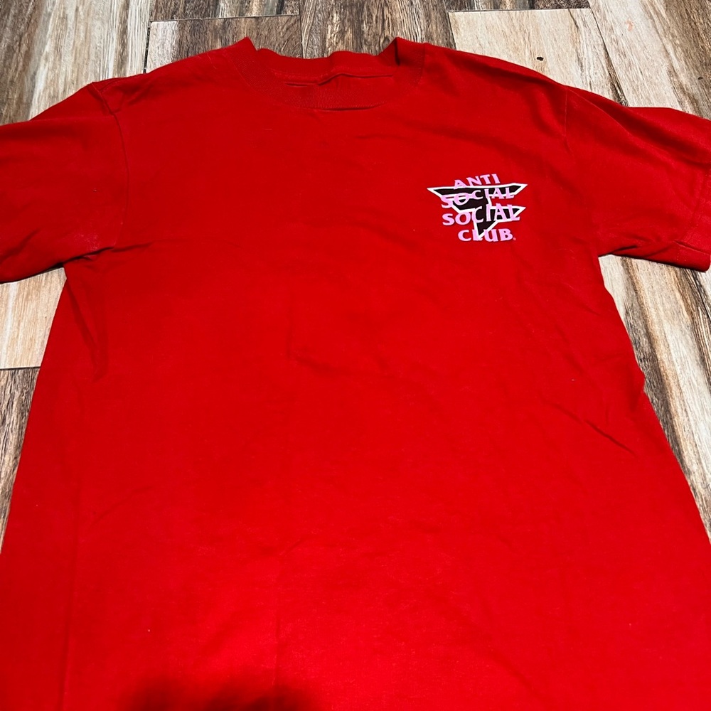 Anti Social Social Club Red Men's Shirt